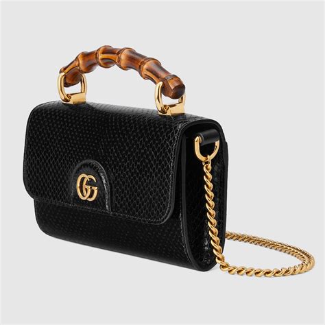 gucci diana mini python bag